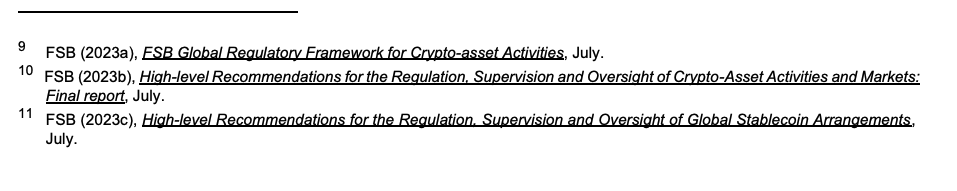 IMF-FSB Joint Report: G20 Crypto Asset Policy Implementation Roadmap: Status report